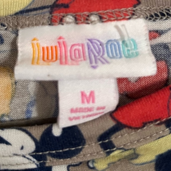 Disney Mickey Mouse Lularoe dress size M - very flowy and very giving! - Picture 6 of 6